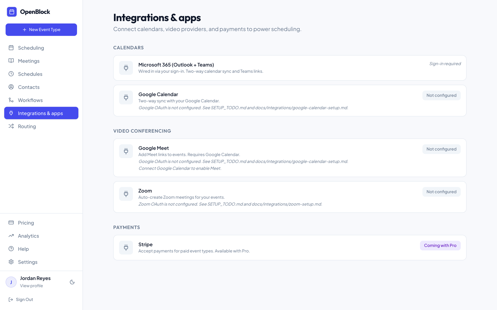 Integrations